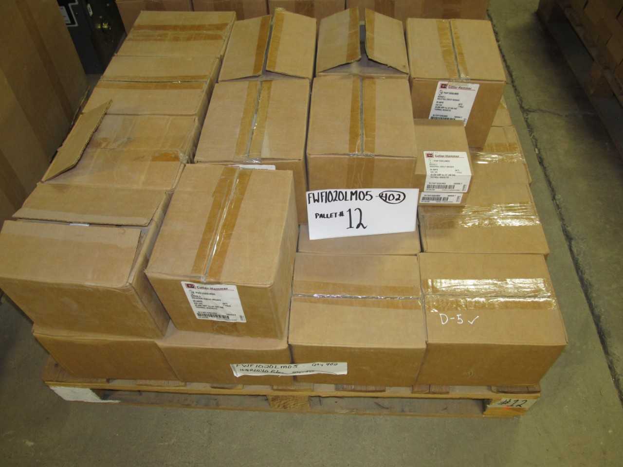 Lot of Cutler Hammer FWF1020LM05 Circuit Breakers - CIRCUIT BREAKERS