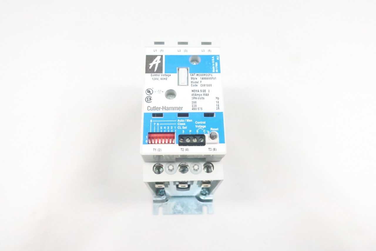 CUTLER HAMMER W200M2CFC 25HP SIZE 2 FULL VOLTAGE STARTER - MOTOR STARTERS CUTLER HAMMER W200M2CFC 25HP SIZE 2 FULL VOLTAGE STARTER - MOTOR STARTERS