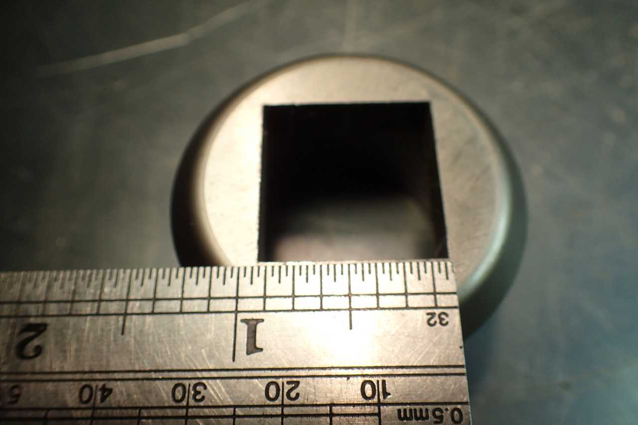Wilson .884" +.006" Square Turret Press Punch & Die Set, 1-7/8" Base - MACHINING ACCESSORIES & TOOLING