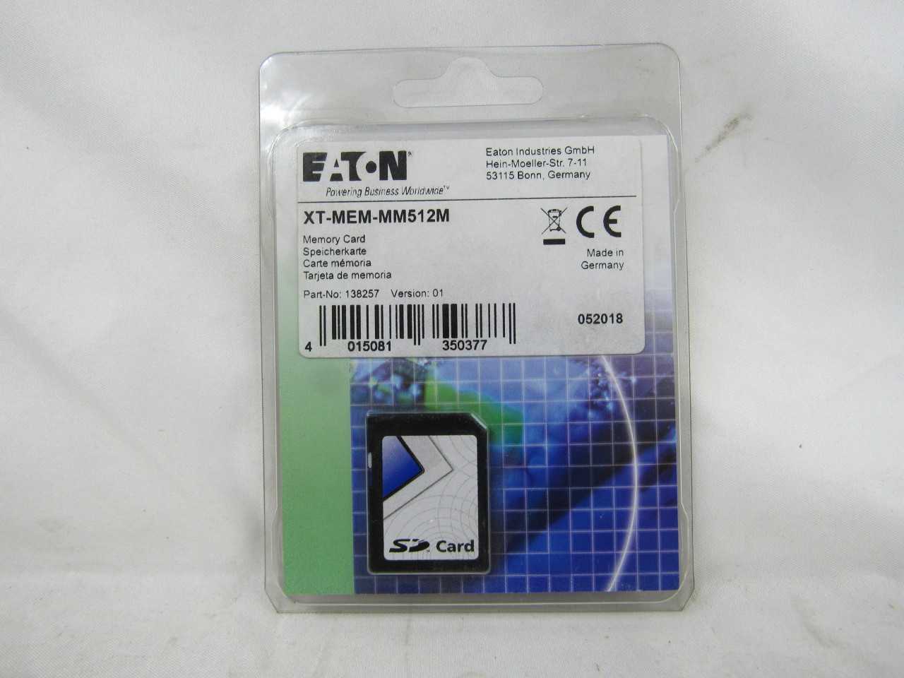 Quantity of 5x XT-MEM-MM512M PLC/Process Logic Controllers - AUTOMATION & CONTROLS