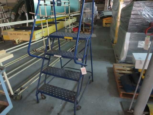 Ladder on Wheels - MATERIAL HANDLING
