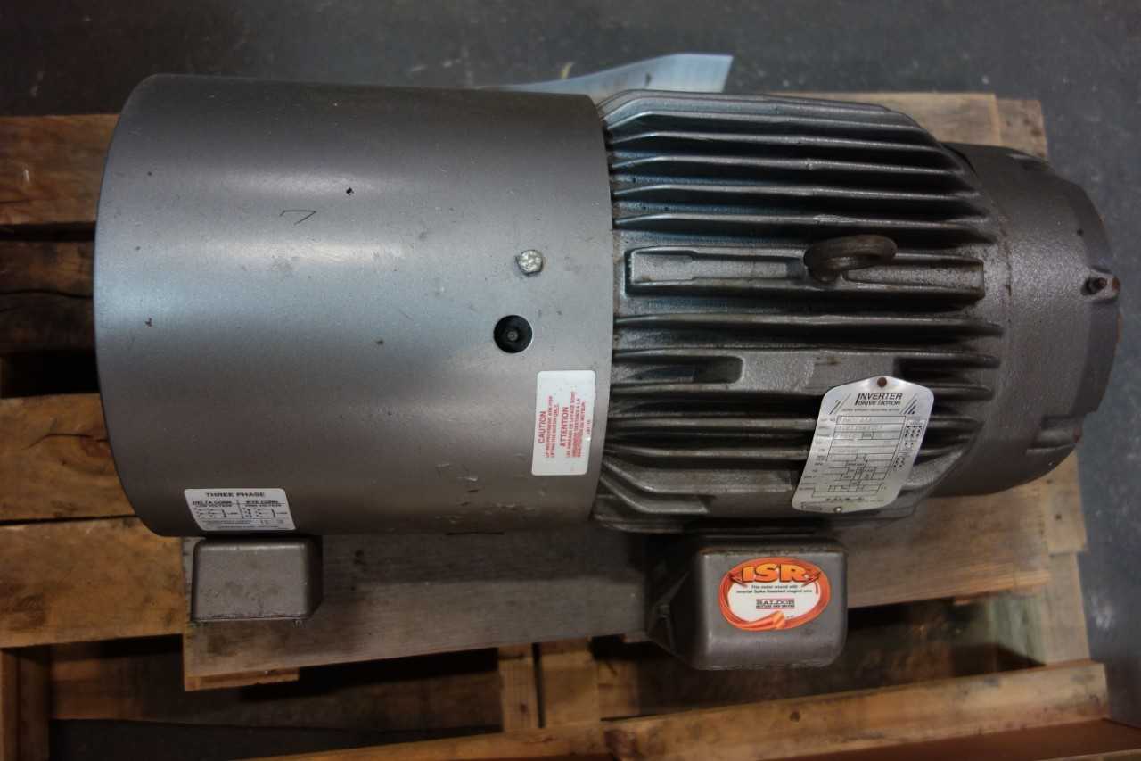 LOT OF 1 BALDOR IDM3764T 213TC 3PH 3HP 1160RPM 1-3/8IN 230/460V-AC AC MOTOR - ELECTRIC MOTORS