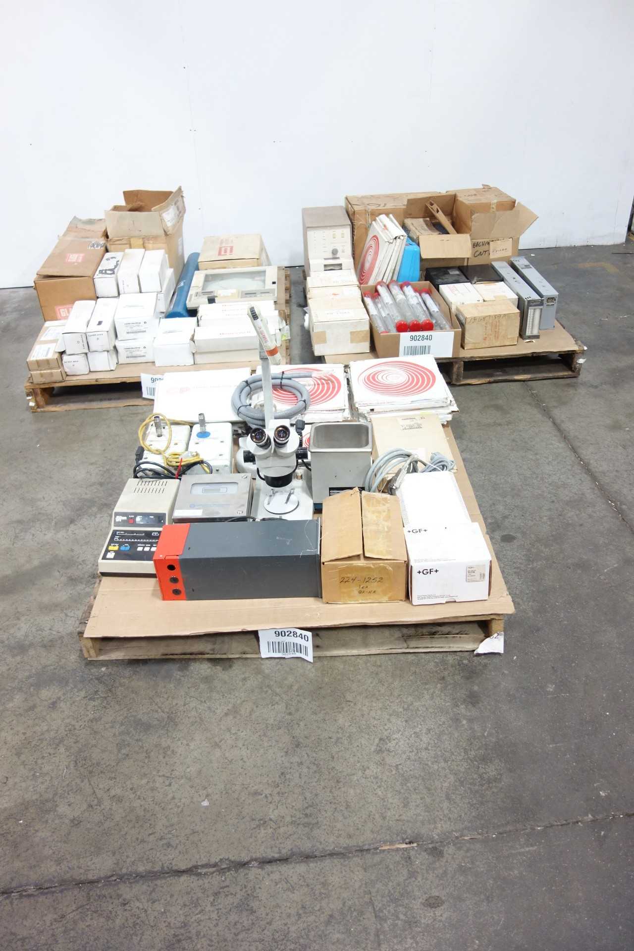 3 PALLETS OF ASSORTED LAB EQUIPMENT - LAB & SCIENTIFIC