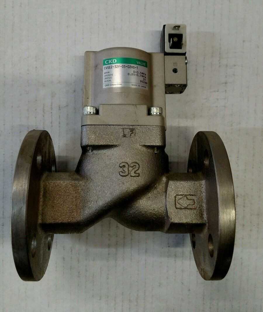 CKD PNEUMATIC SOLENOID VALVE CVSE2-32F-05-02HS-1 - New - Open Box Item - SOLENOID VALVE CKD PNEUMATIC SOLENOID VALVE CVSE2-32F-05-02HS-1 - New - Open Box Item - SOLENOID VALVE
