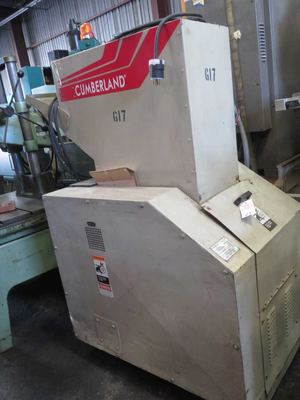 Cumberland Model 12X12 Plastic Grinder - PROCESS EQUIPMENT