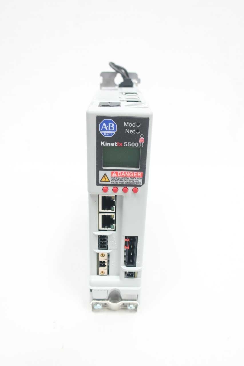 ALLEN BRADLEY 2198-H008-ERS KINETIX 5500 195-264/324-528V-AC 0-460V-AC 3PH SERVO DRIVES AND AMPLIFIER - MOTOR DRIVES ALLEN BRADLEY 2198-H008-ERS KINETIX 5500 195-264/324-528V-AC 0-460V-AC 3PH SERVO DRIVES AND AMPLIFIER - MOTOR DRIVES