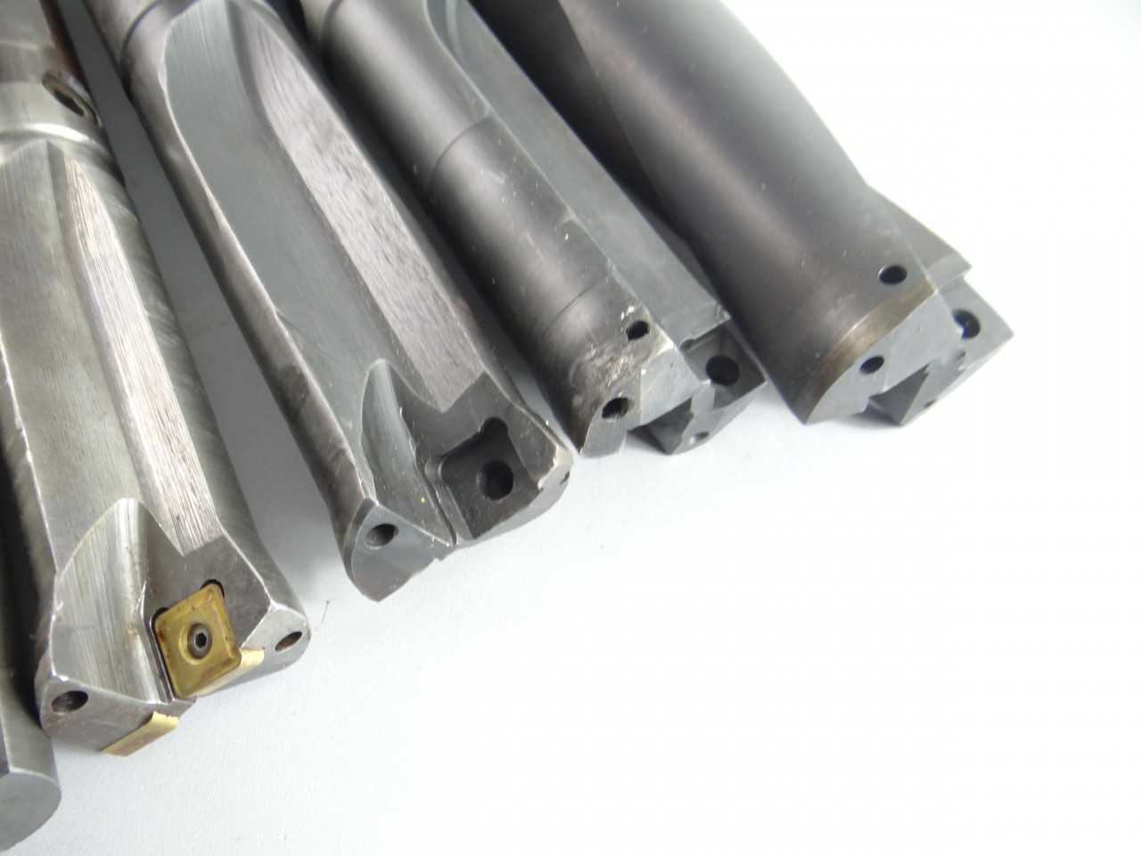 Lot of 6 Indexable Drills Coolant Thru - MACHINING ACCESSORIES & TOOLING