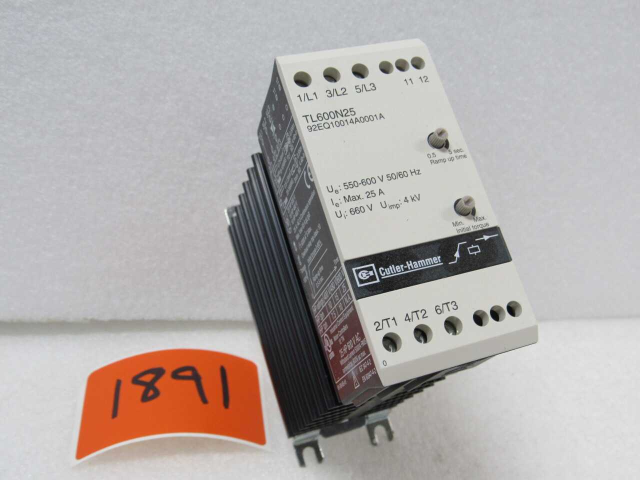 Cutler Hammer Starting Torque Limiter - SWITCHGEAR