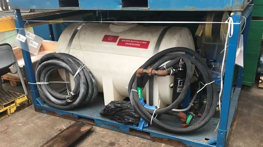 300 Gallon Portable Water Buffalo Tank - Pump - PROCESS EQUIPMENT