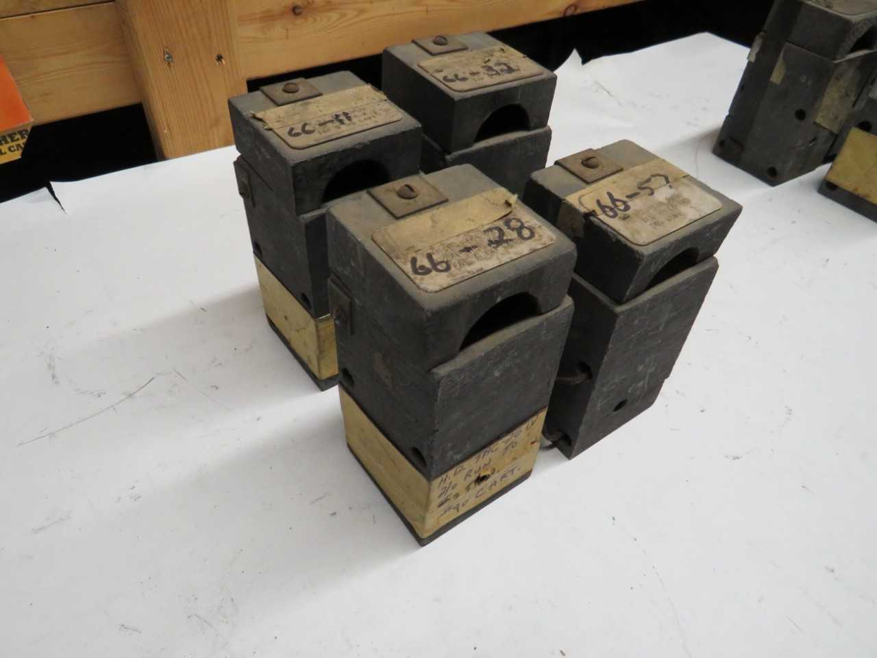 LOT OF 4 CADWELD 2/O RUN & TAP MOLD - HAND TOOLS