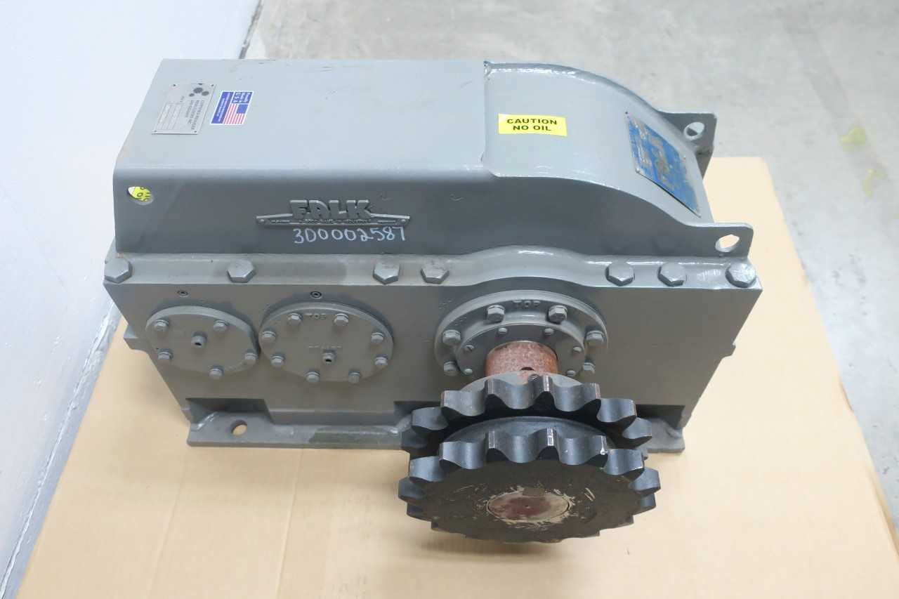 FALK 2070Y1-S 2-1/4IN 3-1/2IN 67.3HP 7.467:1 ENCLOSED GEAR DRIVE - GEAR REDUCERS