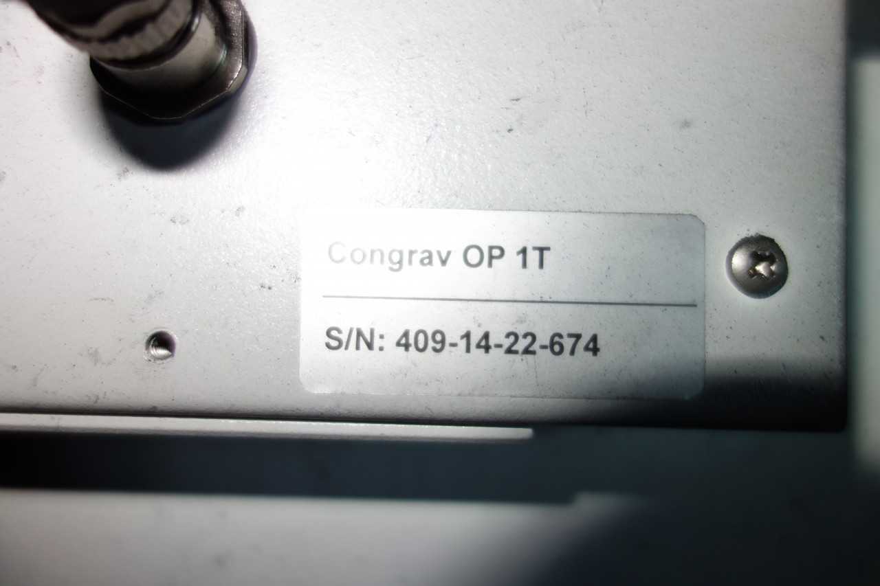 ELECTRICAL CONTROL CABINET WITH CONTENTS CONGRAV OP1 CB PLUS FEEDER CONTROL - AUTOMATION & CONTROLS