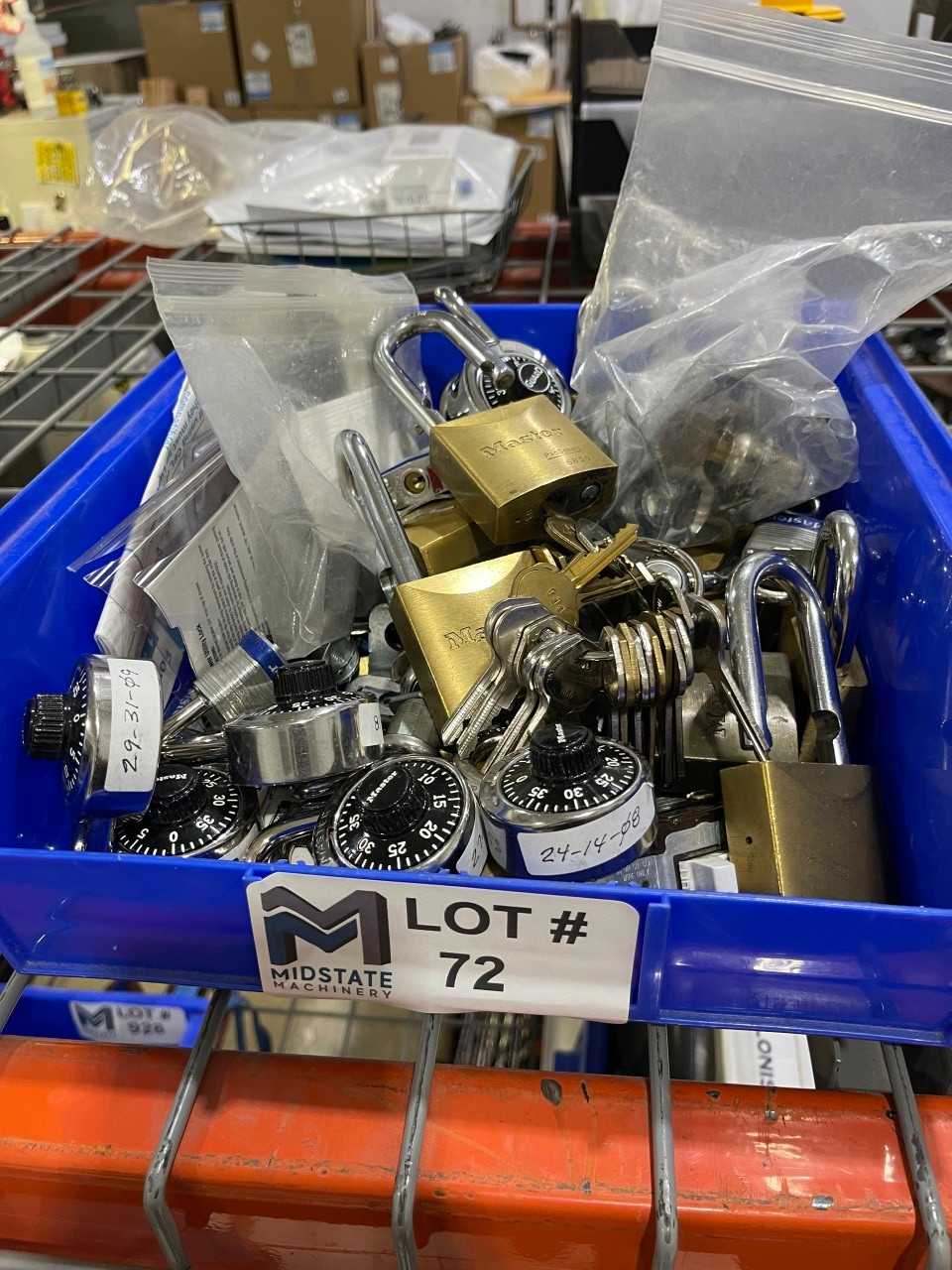 Locks with keys and Combination - PUMPS