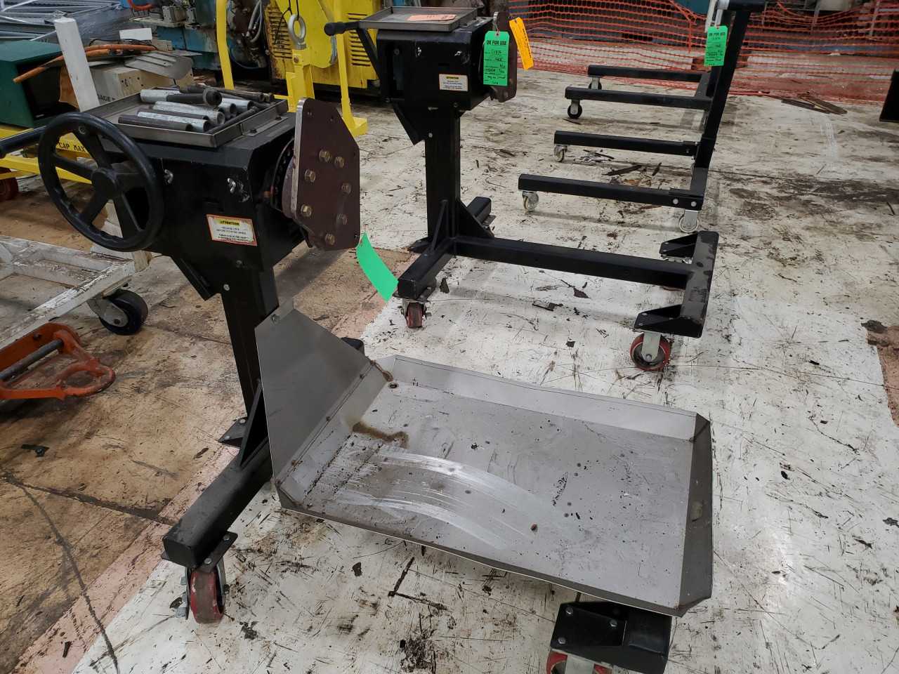 Engine - Test Stand (quantity of 2) - METAL INSPECTION EQUIPMENT