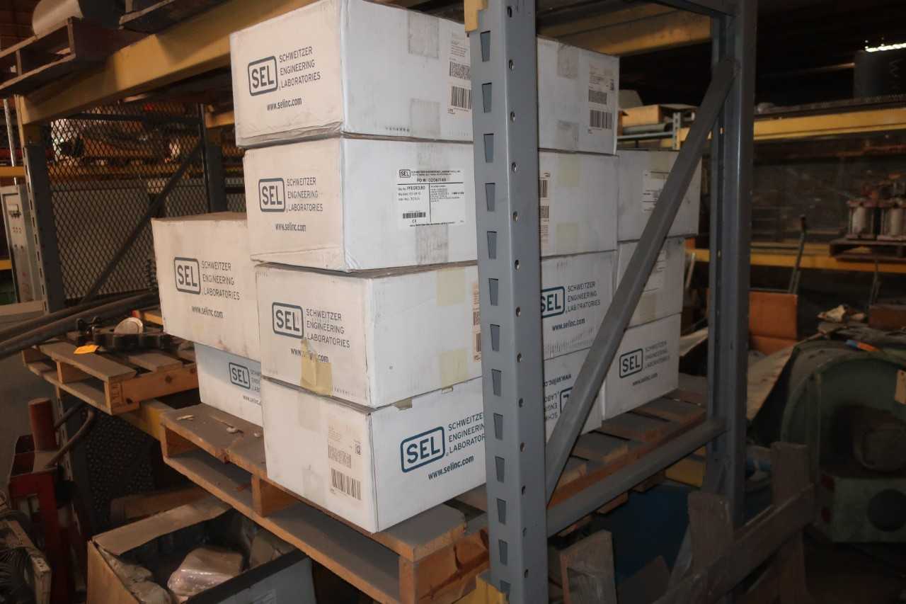 1 PALLET OF ASSORTED SEL SCHWEITZER OVERCURRENT RELAYS & PARTS, 0551003X5X1X - AUTOMATION & CONTROLS