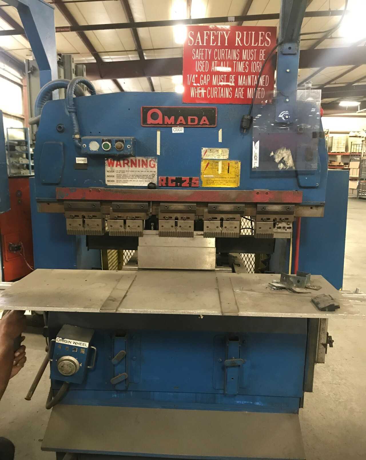 Amada RG25 D9E CNC Press Brake - PRESS BRAKES