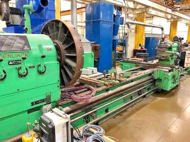 Oerlikon Engine Lathe Model #DM5S - 38" x 236" | 1985 Rebuild - LATHES