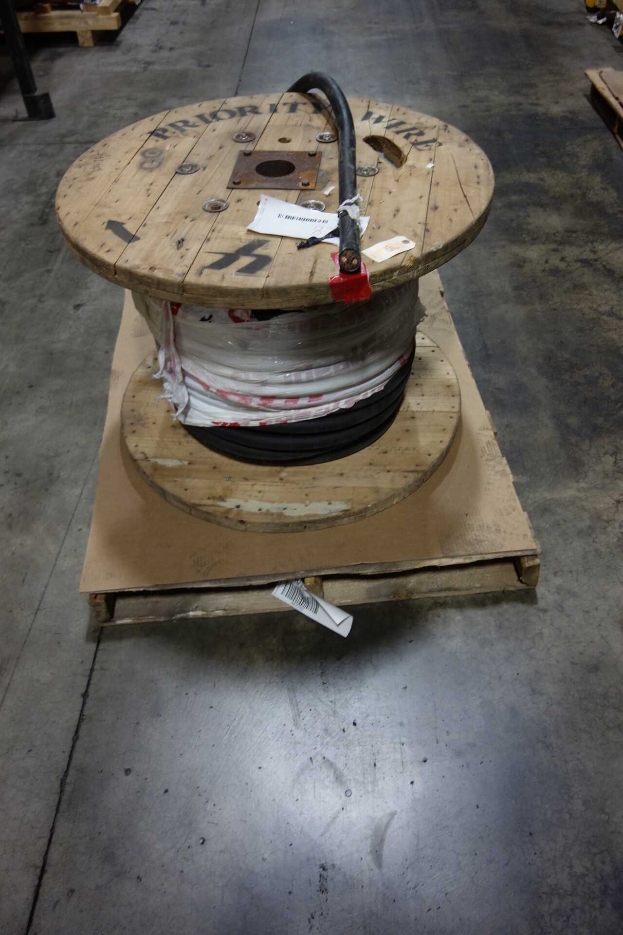 SPOOL OF PRIORITY WIRE W2/0-4C INSULATED WIRE - ELECTRICAL COMPONENTS