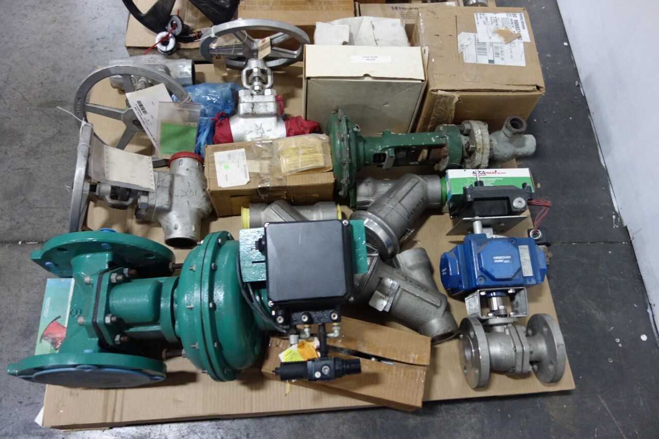 2 PALLETS OF ASSORTED VALVES - VALVES