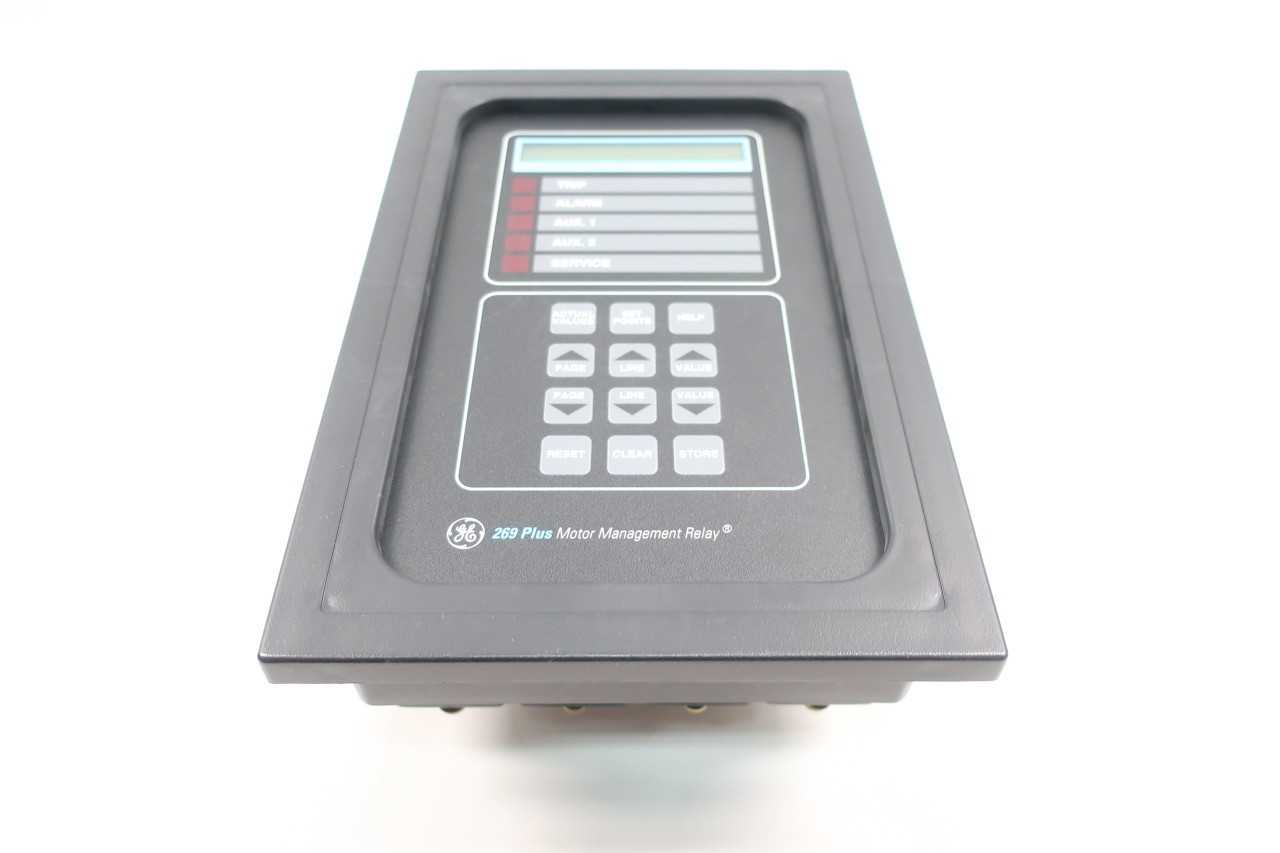 GE 269PLUS-100N-HI MOTOR MANAGEMENT RELAY 80-265V-AC - ELECTRIC MOTORS
