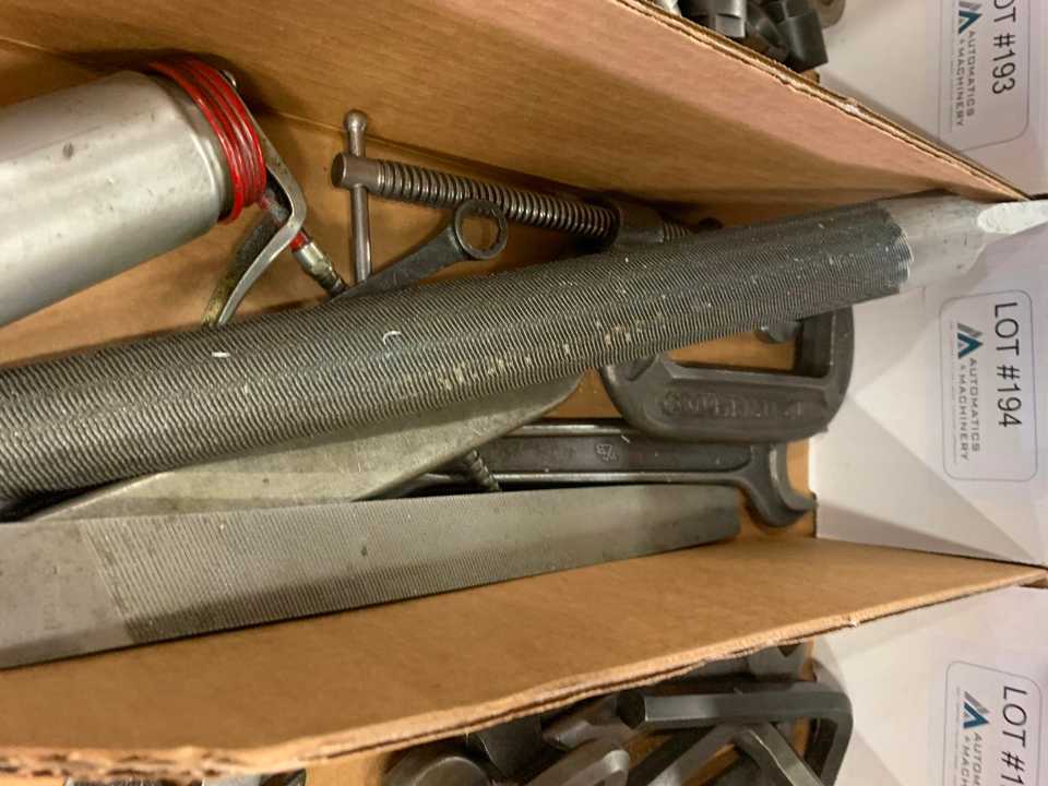 Files and C-Clamp - ELECTRIC POWER TOOLS Files and C-Clamp - ELECTRIC POWER TOOLS