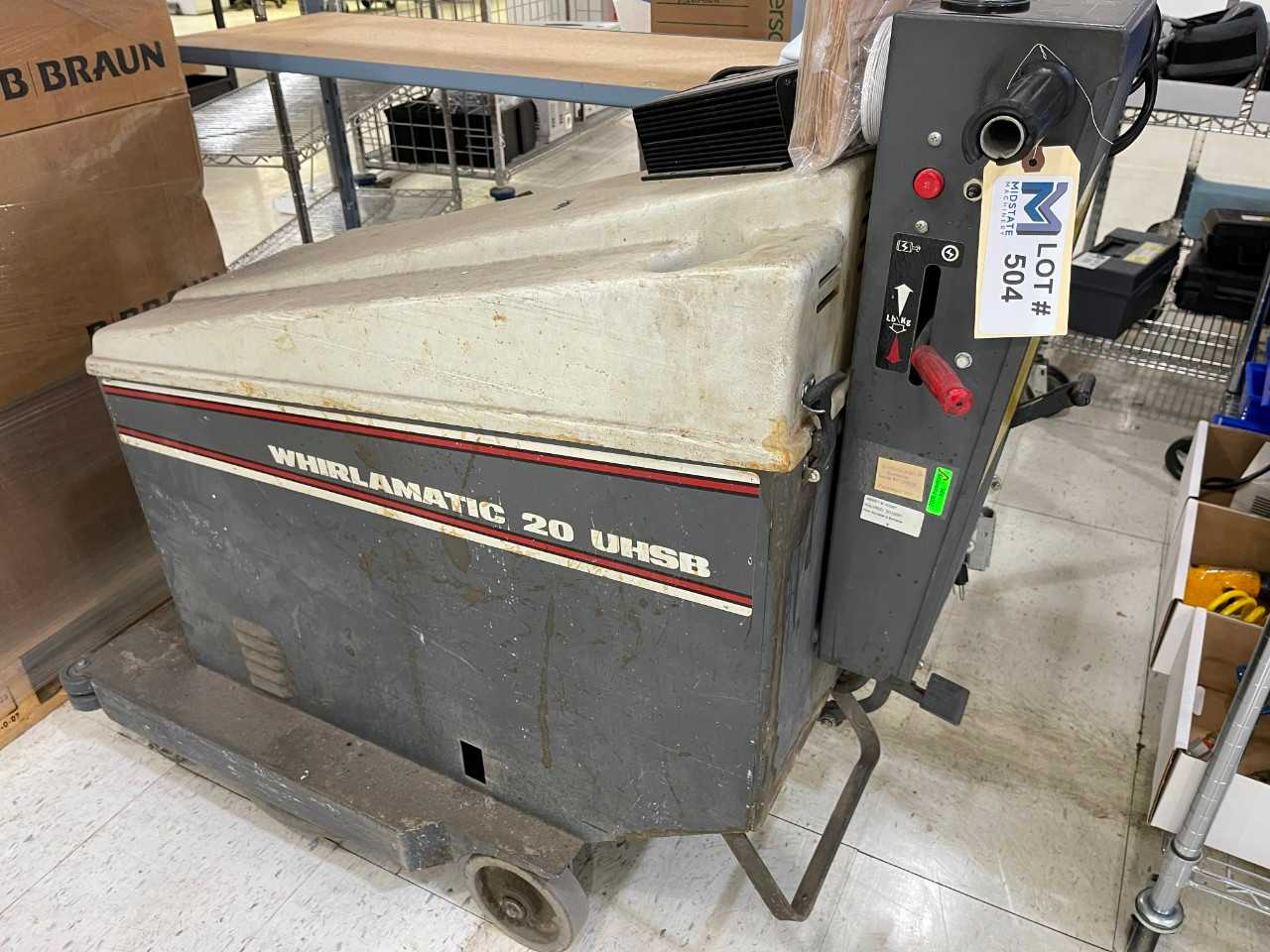 Whirlamatic 20 UHSB Floor Cleaner - PLANT & FACILITY