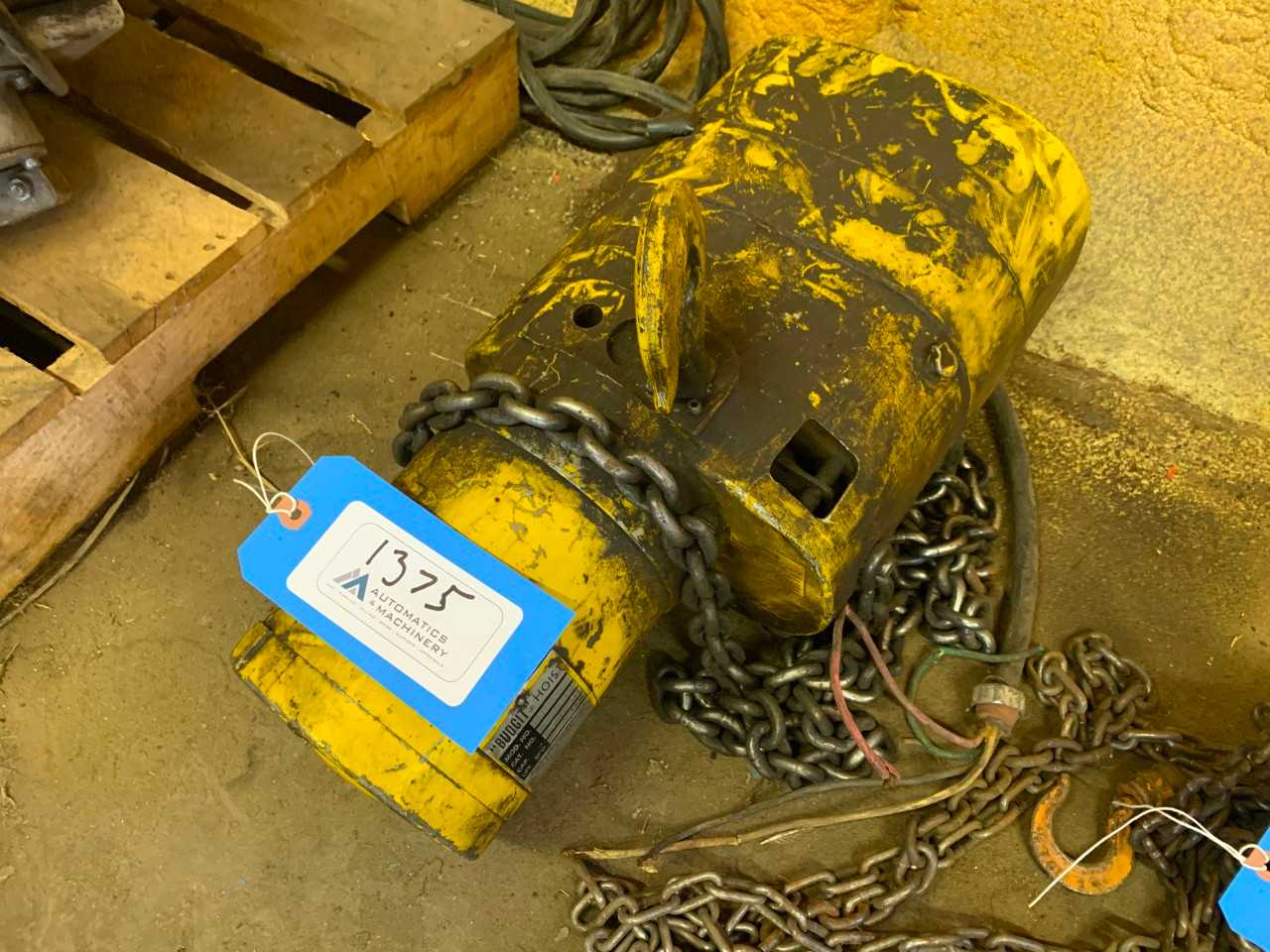Electric Chain Hoist - PLANT & FACILITY EQUIPMENT