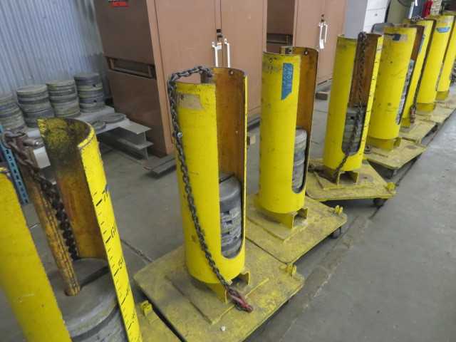 Tool Test Weight Check Standards Units and Weights (8) Lot - MISCELLANEOUS
