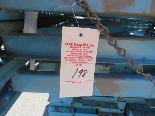 Pallet racks, all Blue rack sections only, LOT - MISCELLANEOUS