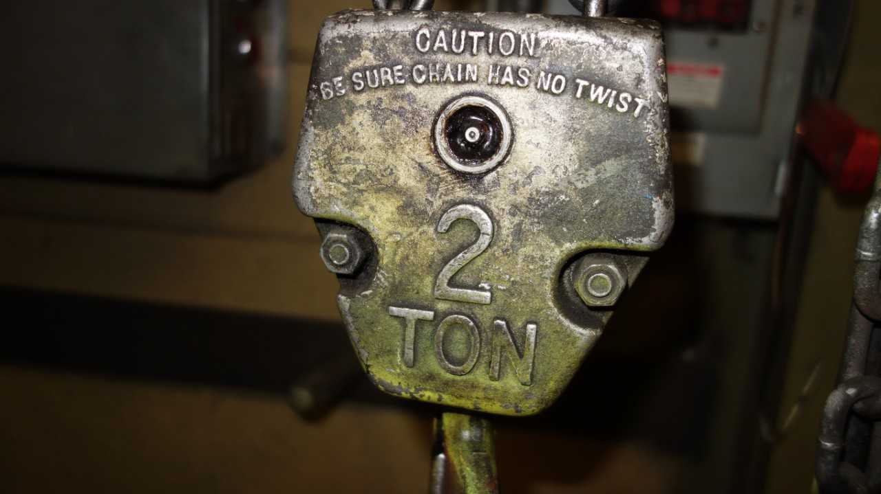 COFFING 2 TON ELECTRIC HOIST - LIFTING EQUIPMENT