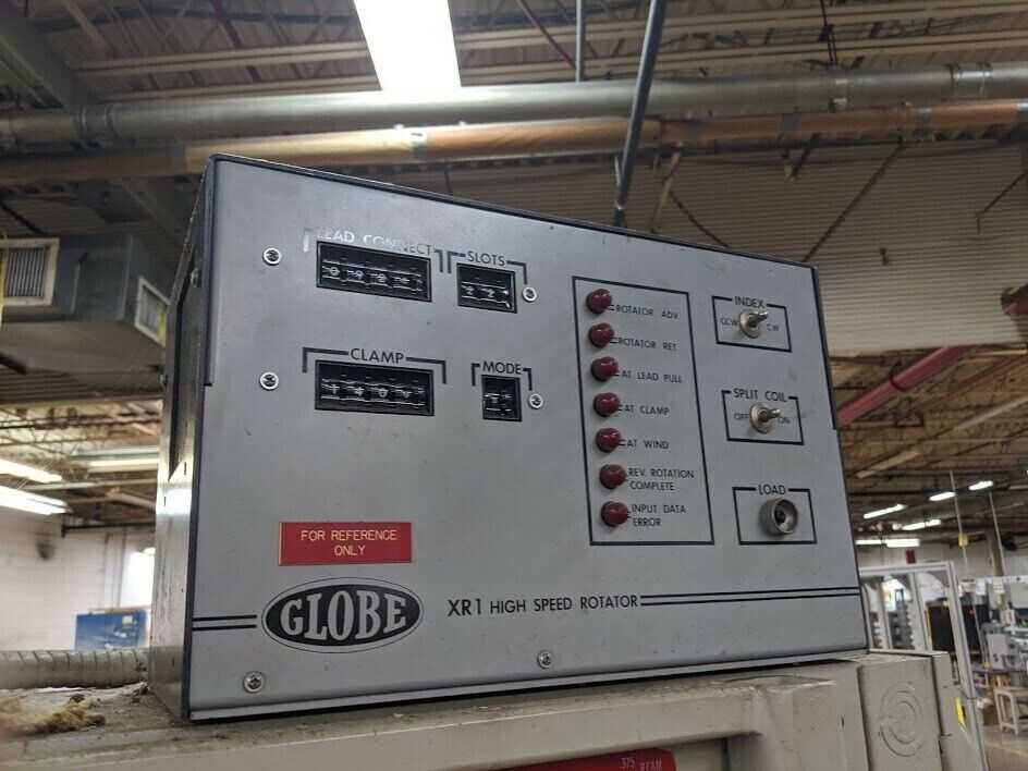 Globe Double Flier Armature Winder MDFM-4000 for Parts Only - INDUSTRIAL PARTS