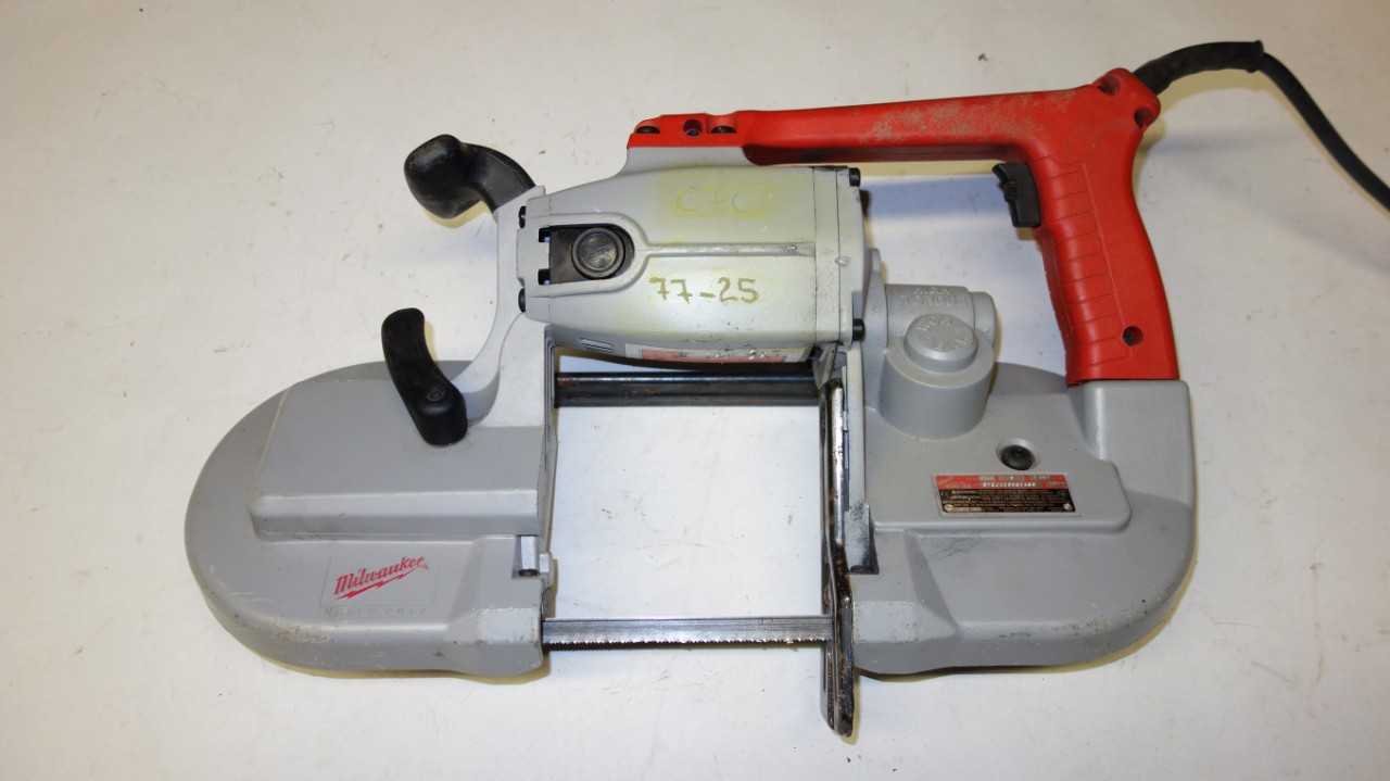 MILWAUKEE 6230 HEAVY DUTY DEEP CUT 6AMP PORTABLE BAND SAW - ELECTRIC POWER TOOLS