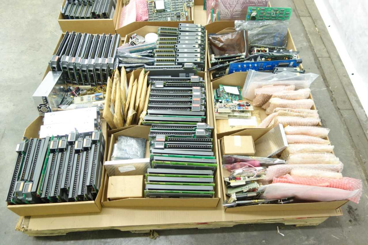 2 PALLETS OF ASSORTED PCB CIRCUIT BOARDS - AUTOMATION & CONTROLS