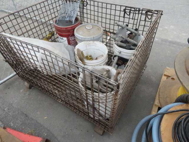 Wire basket and Contents - MISCELLANEOUS