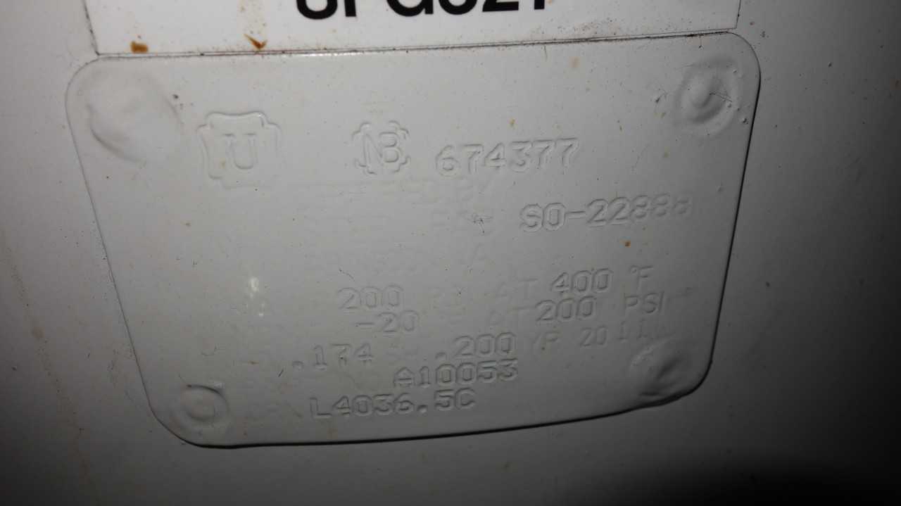 STEEL FAB 200PSI 400F 200PSI -20F AIR COMPRESSOR TANK - AIR COMPRESSORS