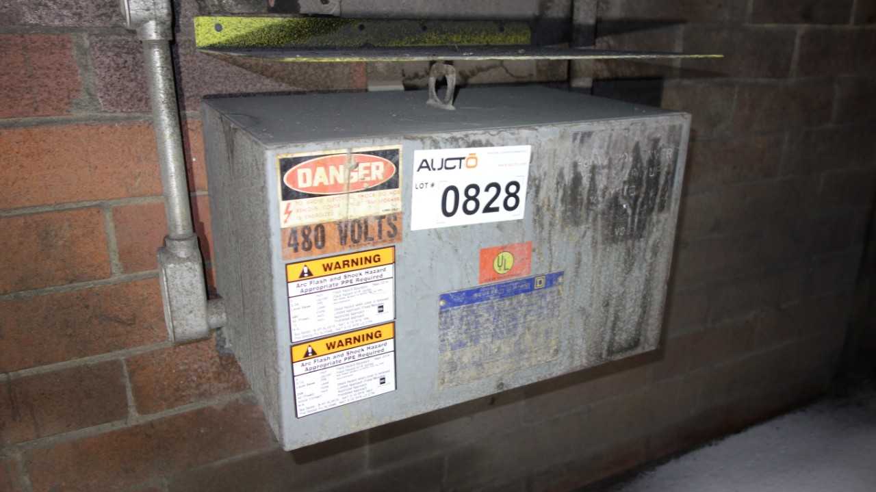 SQUARE D 15T2F 15KVA 480V 280Y/120V 3PH TRANSFORMER - CONTROL TRANSFORMERS