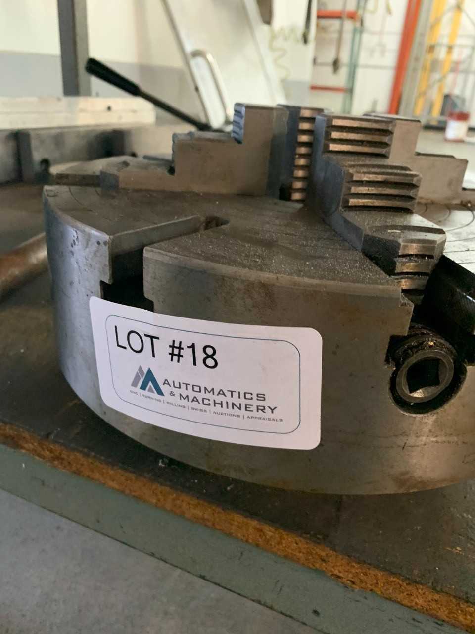 12 Inch 4 Jaw Chuck - LATHE PARTS