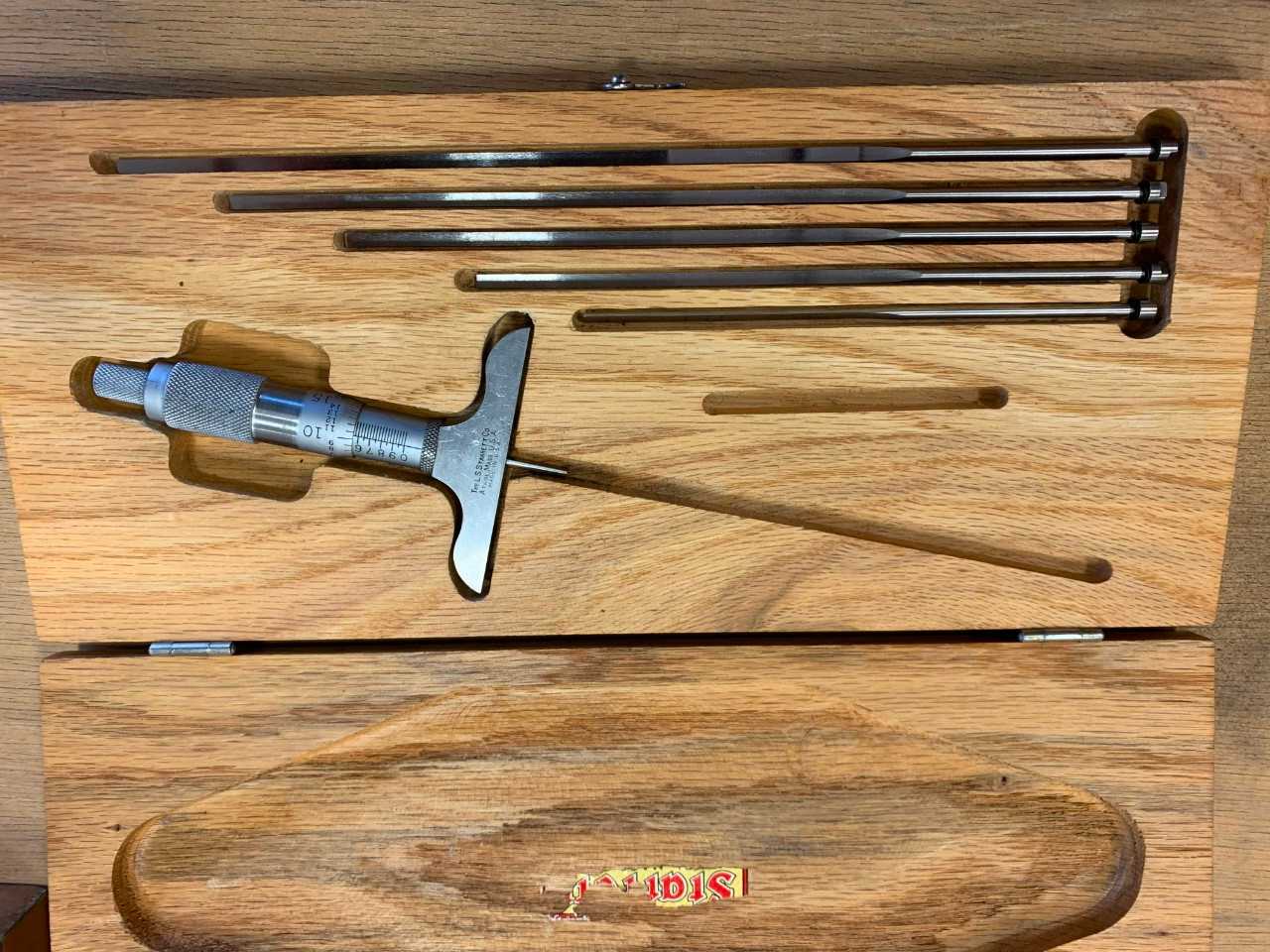 Starrett Depth Micrometer - ELECTRIC POWER TOOLS