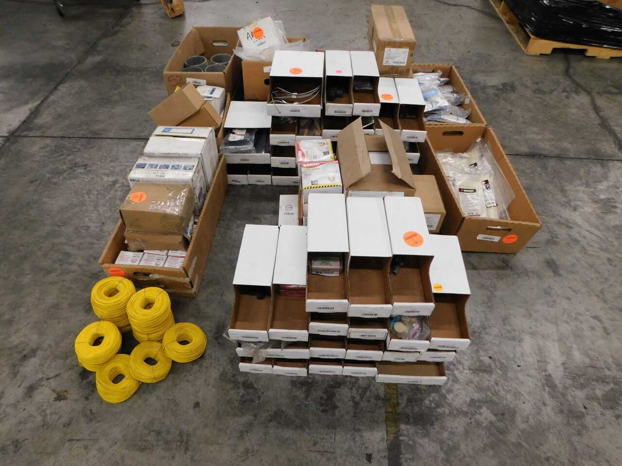 Pallet of Misc Electrical Supplies - ELECTRICAL COMPONENTS