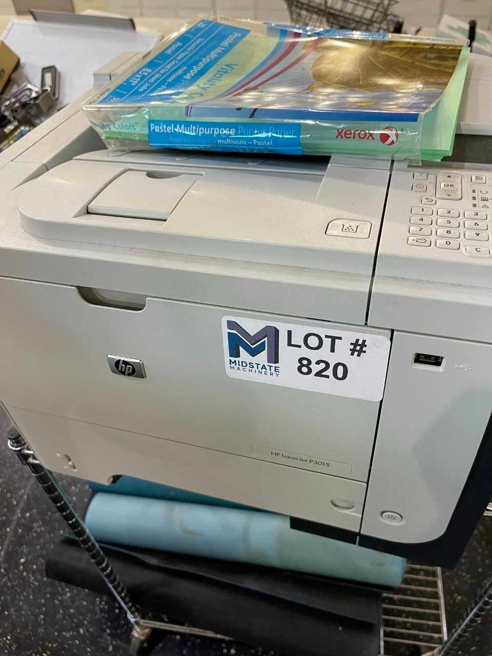 HP LaserJet P3015 - ELECTRIC MOTORS