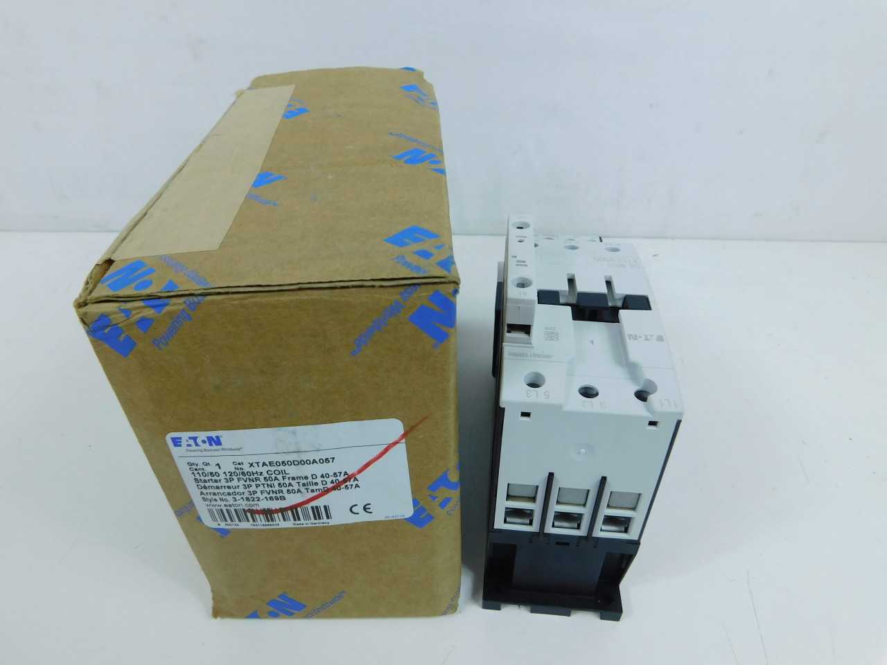 Quantity of 5x XTAE050D00A057 Starters - MOTOR STARTERS