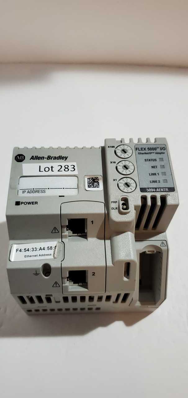 Allen Bradley Flex 5000 Ethernet Adapter - INDUSTRIAL PARTS Allen Bradley Flex 5000 Ethernet Adapter - INDUSTRIAL PARTS