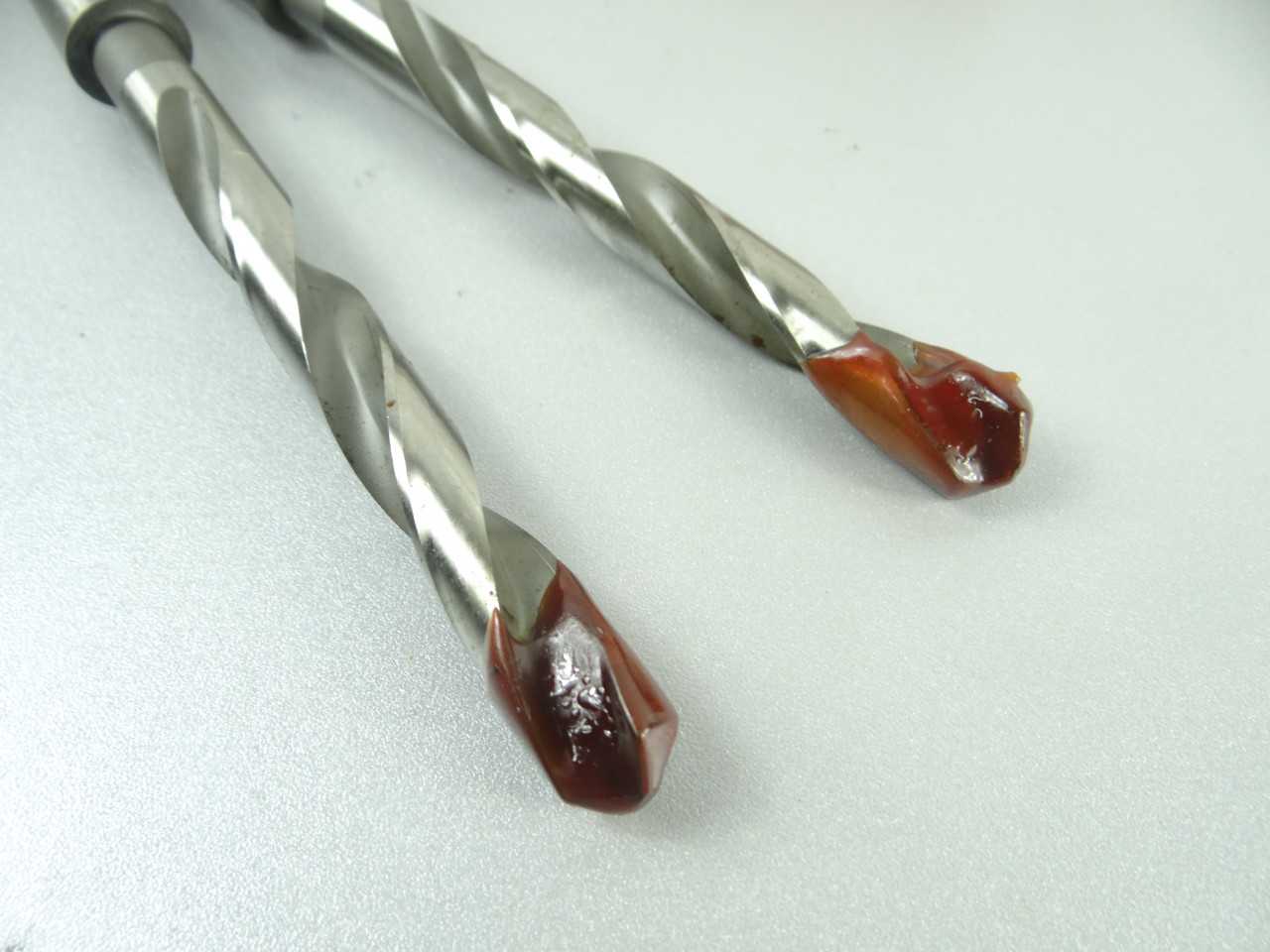 Pair of NEW Cleveland Carbide Tipped 2MT Taper Shank Drills - MISCELLANEOUS