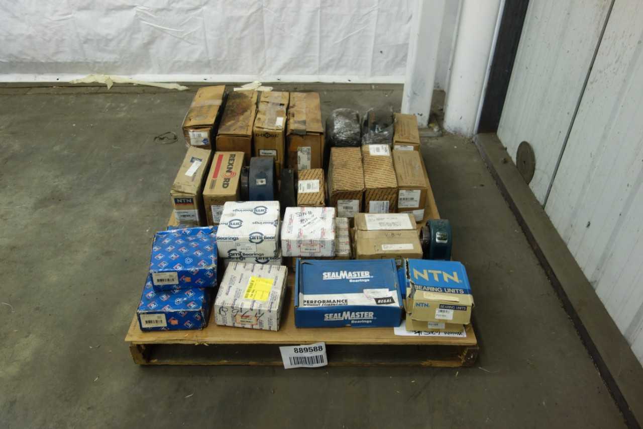 PALLET OF ASSORTED BEARINGS - BEARINGS