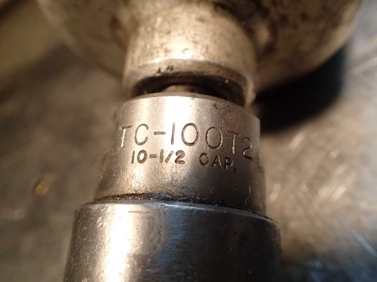 Ridge Tool Supreme Thread Tapping Head: #10-1/2" Morse Taper #2 for Parts/Repair - MACHINING ACCESSORIES & TOOLING