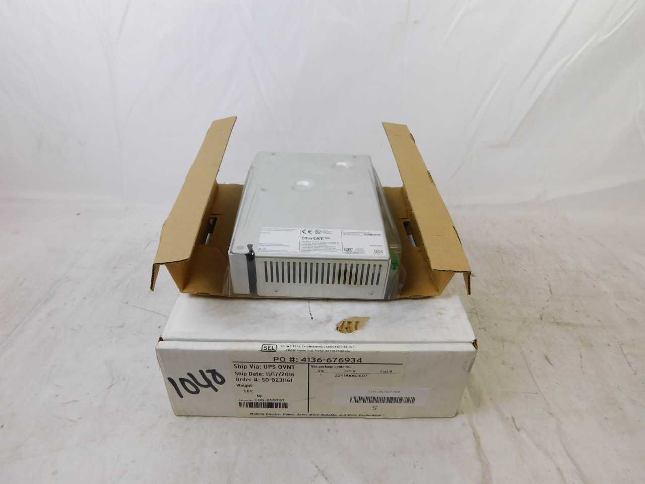 1x SEL 22411062607 PLC Control Real-Time Automation Controller - AUTOMATION & CONTROLS