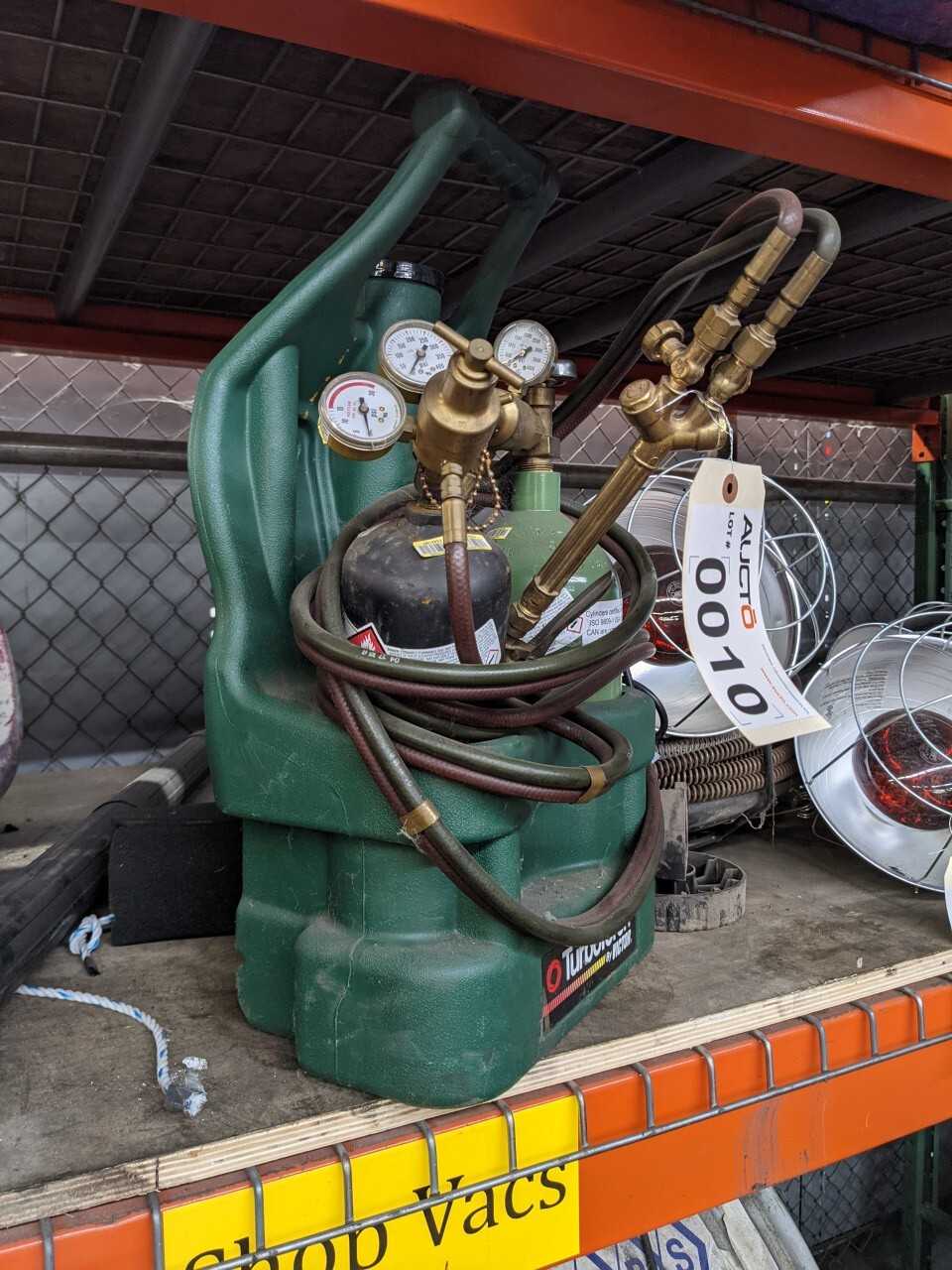 Portable Victor Turbo Torch kit with tanks - WELDING EQUIPMENT