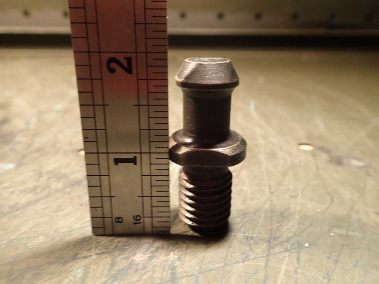 12 Piece Lot of CAT-40 Pull Stud Retention Knobs: 1.89" OAL, Used Good Condition - MACHINING ACCESSORIES & TOOLING