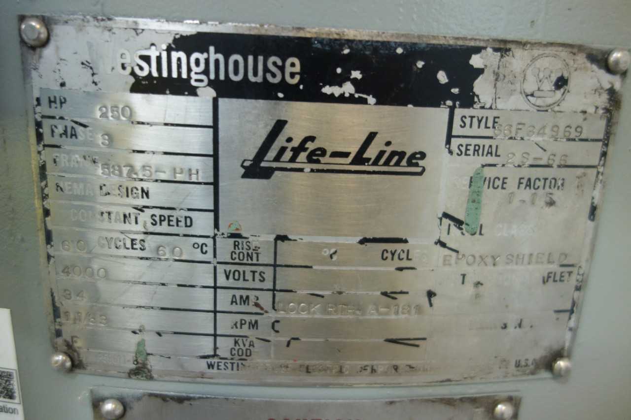 WESTINGHOUSE 66F34969 LIFE LINE VERTICAL MOTOR - ELECTRIC MOTORS