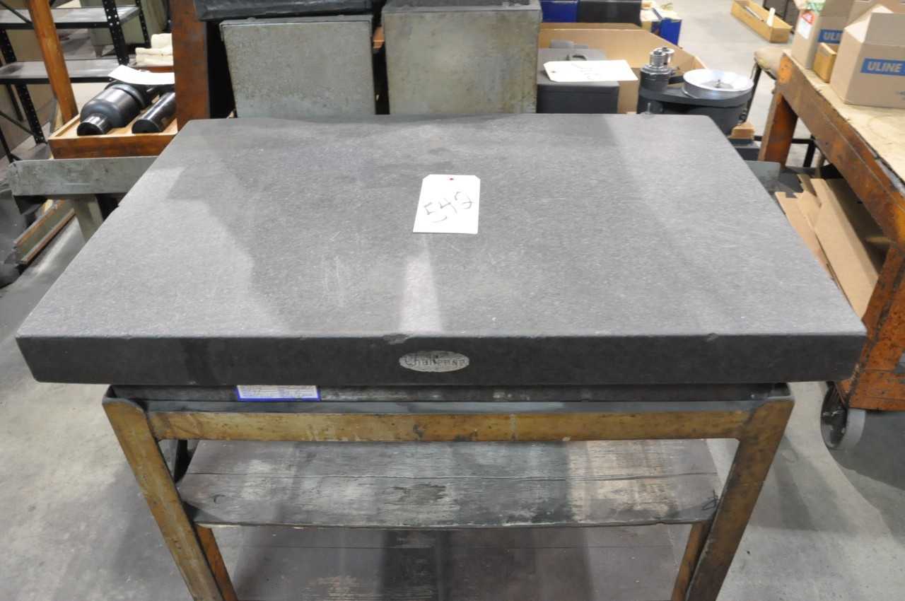 Granite Surface Plate on Stand - PROCESS EQUIPMENT